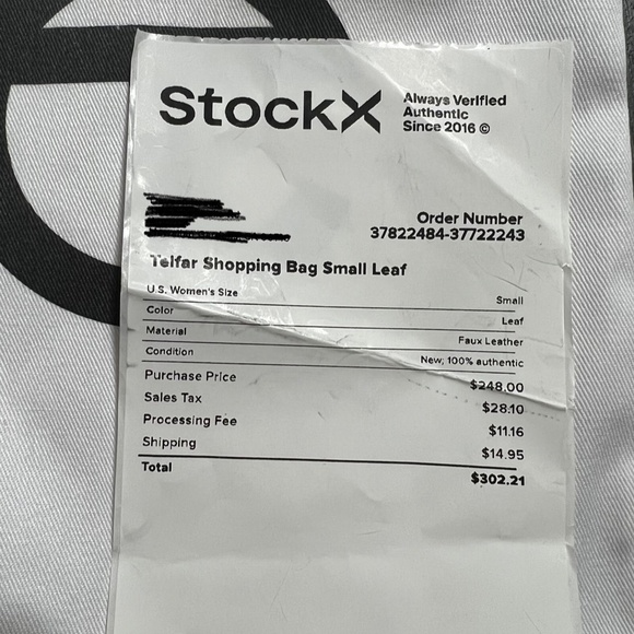 Authentic Small Telfar Bag!! - Picture 3 of 3